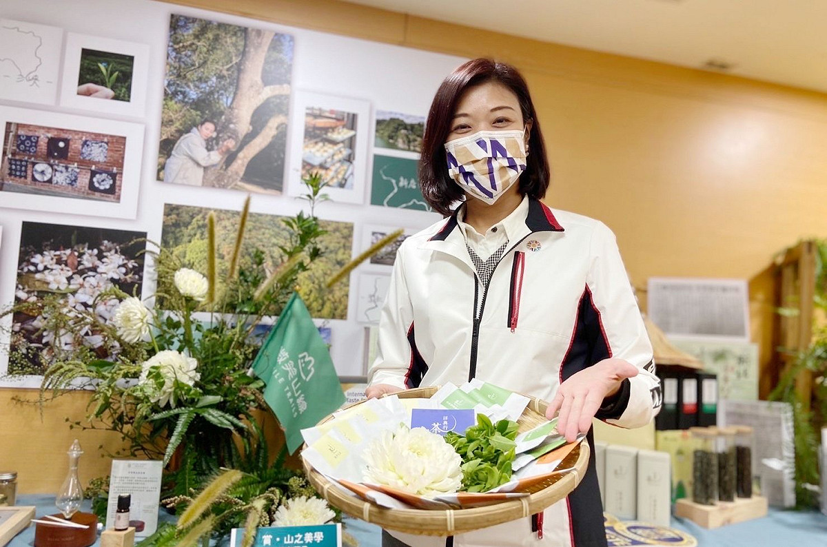 蔣志薇邀請大家透過豐富的五感體驗活動，希望更多民眾走進微笑山線。 圖：新北市觀旅局提供