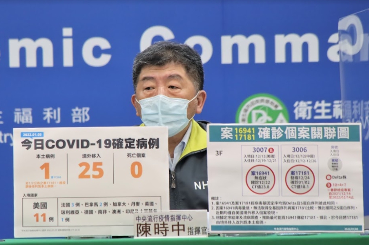 中央流行疫情指揮中心指揮官陳時中。 圖：中央流行疫情指揮中心／提供