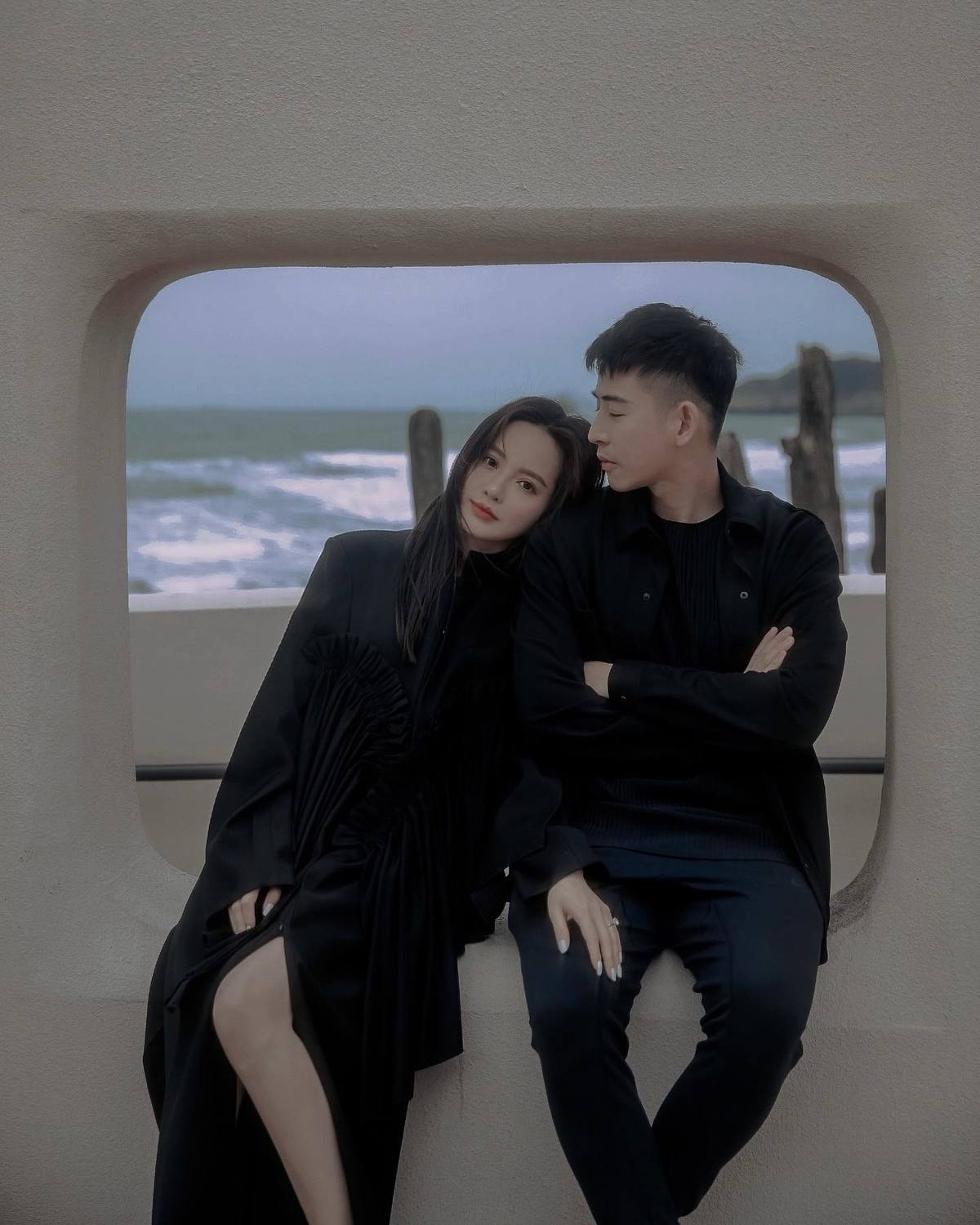 張圈圈與其老公。 圖：翻攝自張圈圈IG(@doris4439)