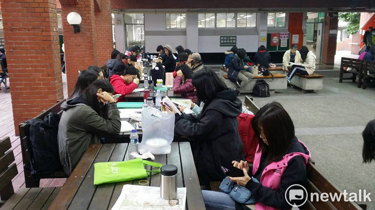 台電新進僱用人員甄試今日正式登場。 圖：聶良恩/攝 (資料照片)