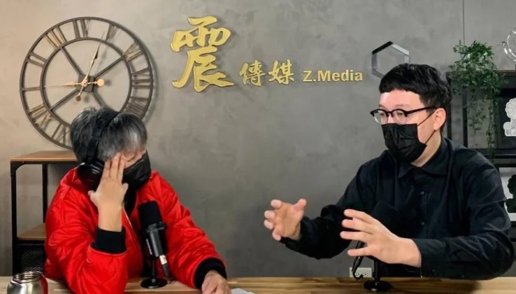 柯昱安今日接受《新聞不芹菜》主持人黃光芹訪問 圖：震傳媒提供