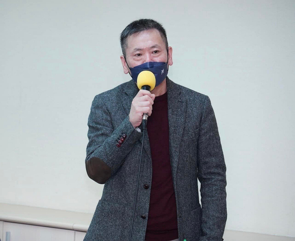 國民黨立委林為洲自行宣布敗選新竹縣竹北市長。 圖/擷取自林為洲臉書（資料照片）