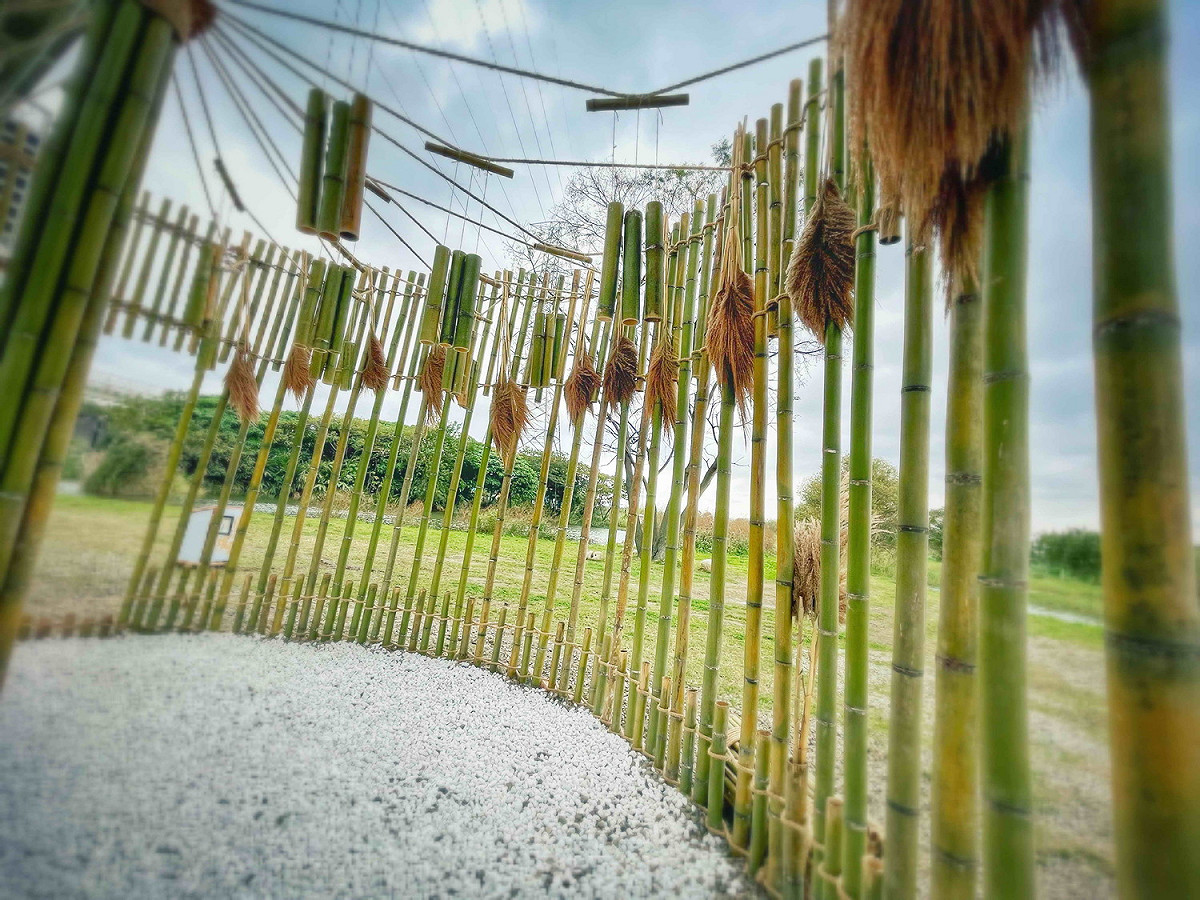 新北濕地藝術季自2017年開始舉辦，特地邀請到8個藝術家團隊與大漢溪濕地沿岸板橋、新莊、樹林等周邊之學校與社區參加。 圖：新北市水利局高灘地工程管理處提供
