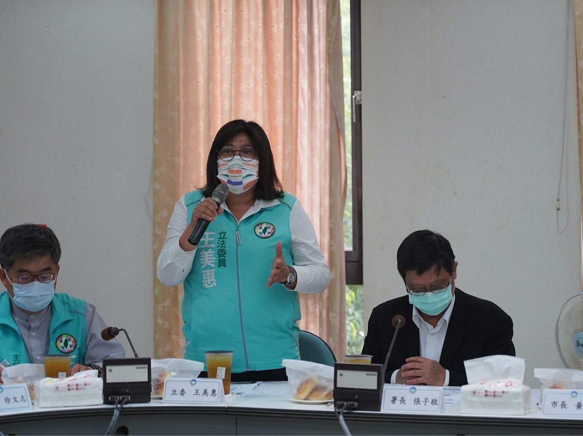 立法委員王美惠向環保署爭取推動嘉義市永續綠能園區，13日即將開工。 圖：立委王美惠服務處/提供