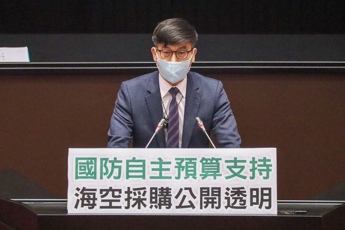 對於周春米宣布參選，鍾佳濱給予祝福、希望圓滿順利。 圖：鍾佳濱辦公室提供
