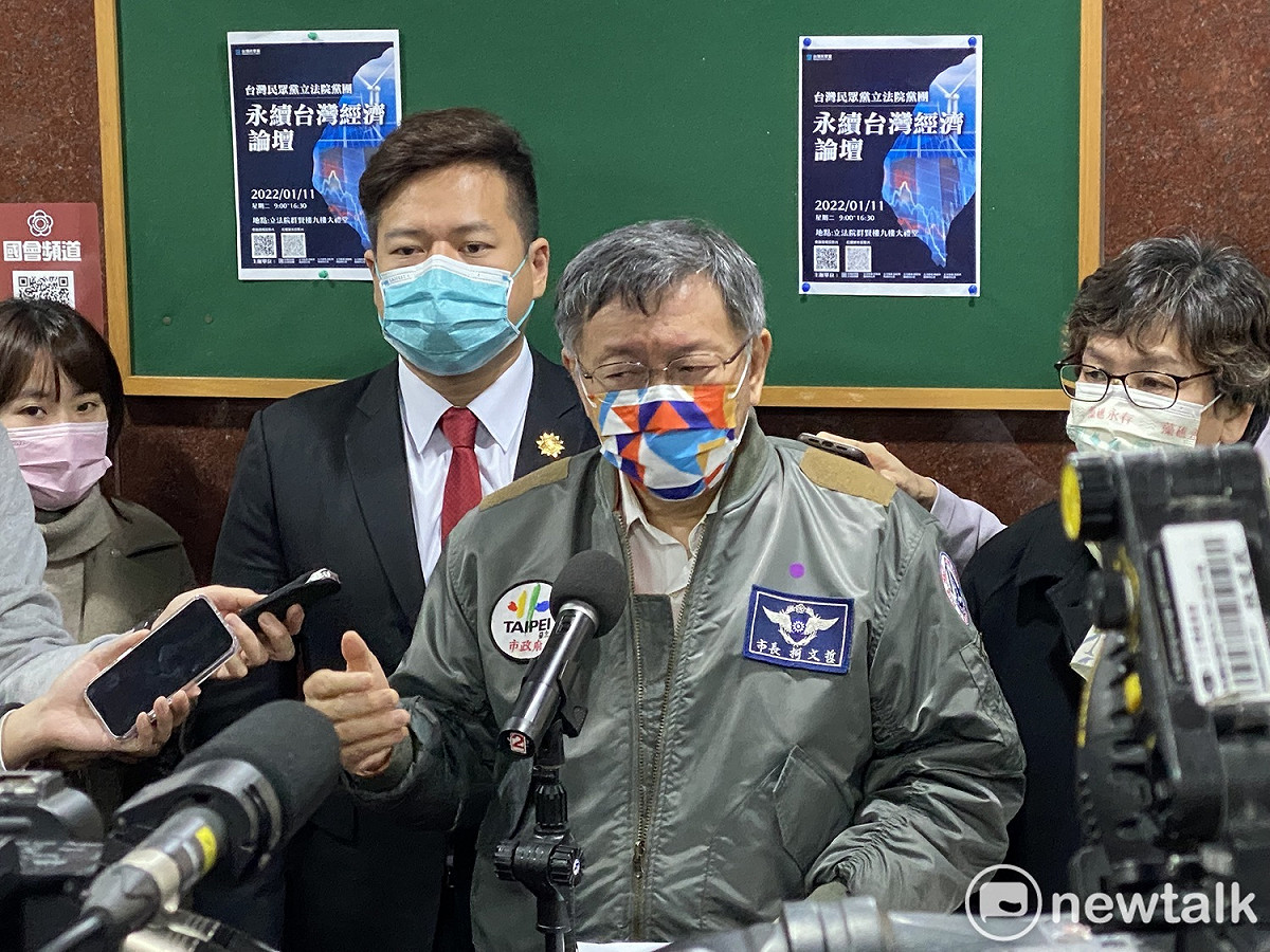 台北市長柯文哲。 圖：周煊惠 / 攝