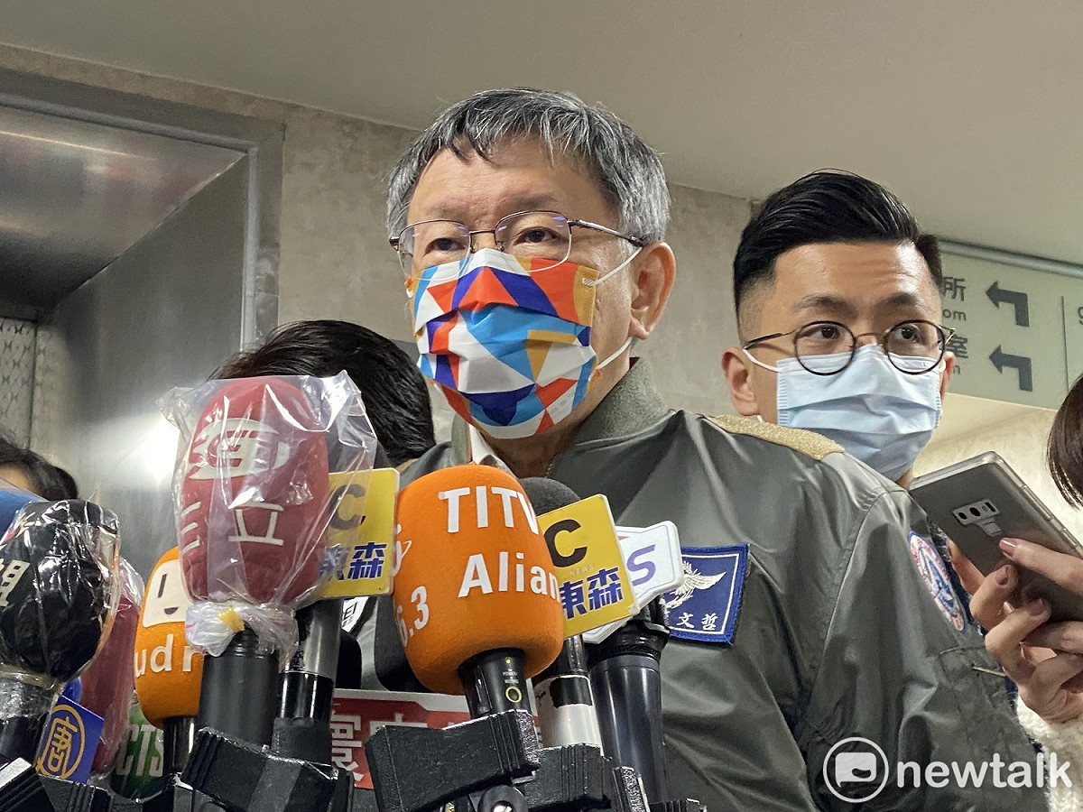 台北市長柯文哲。 圖：周煊惠 / 攝（資料照）
