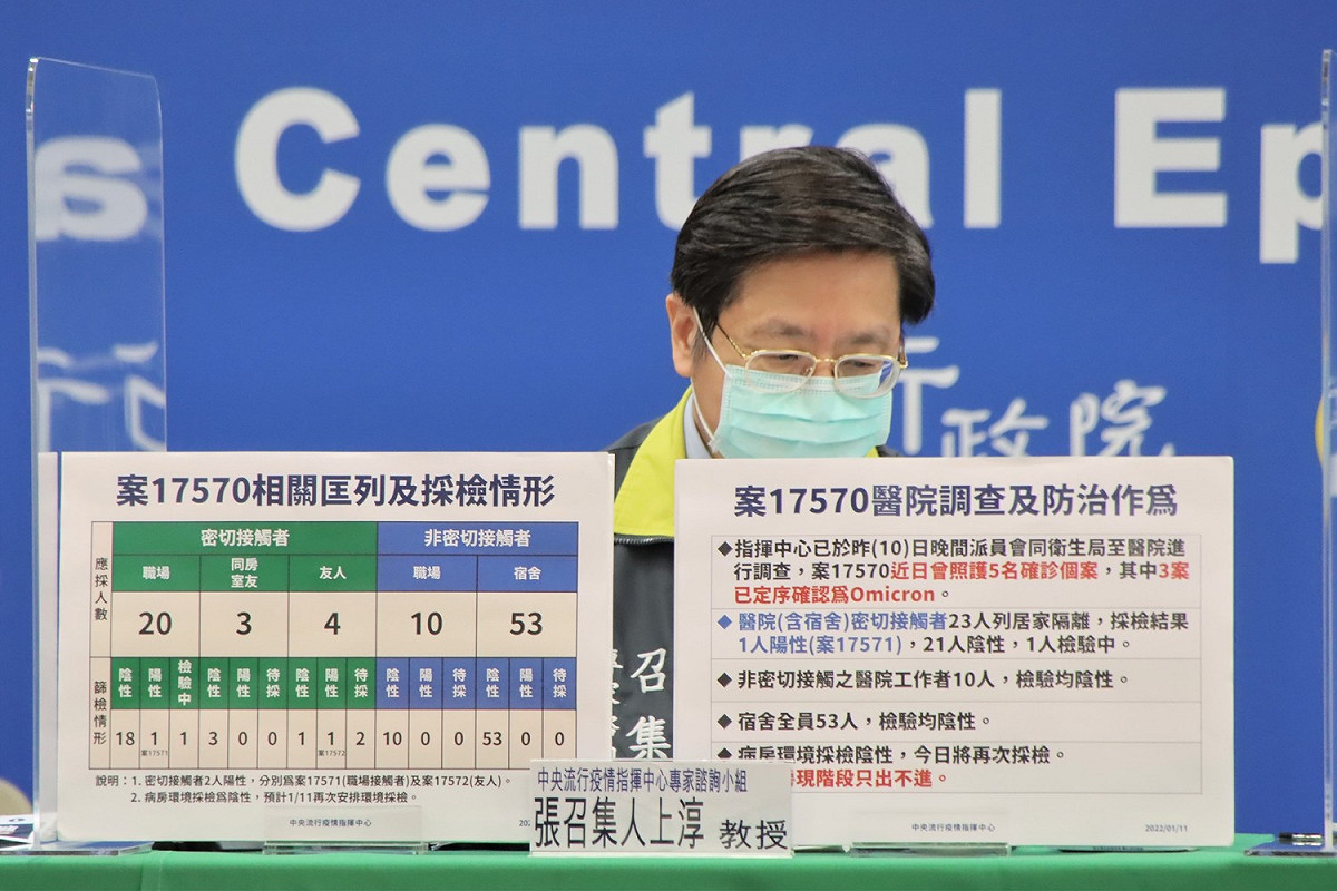 中央流行疫情指揮中心專家諮詢小組召集人張上淳 圖：中央流行疫情指揮中心/提供