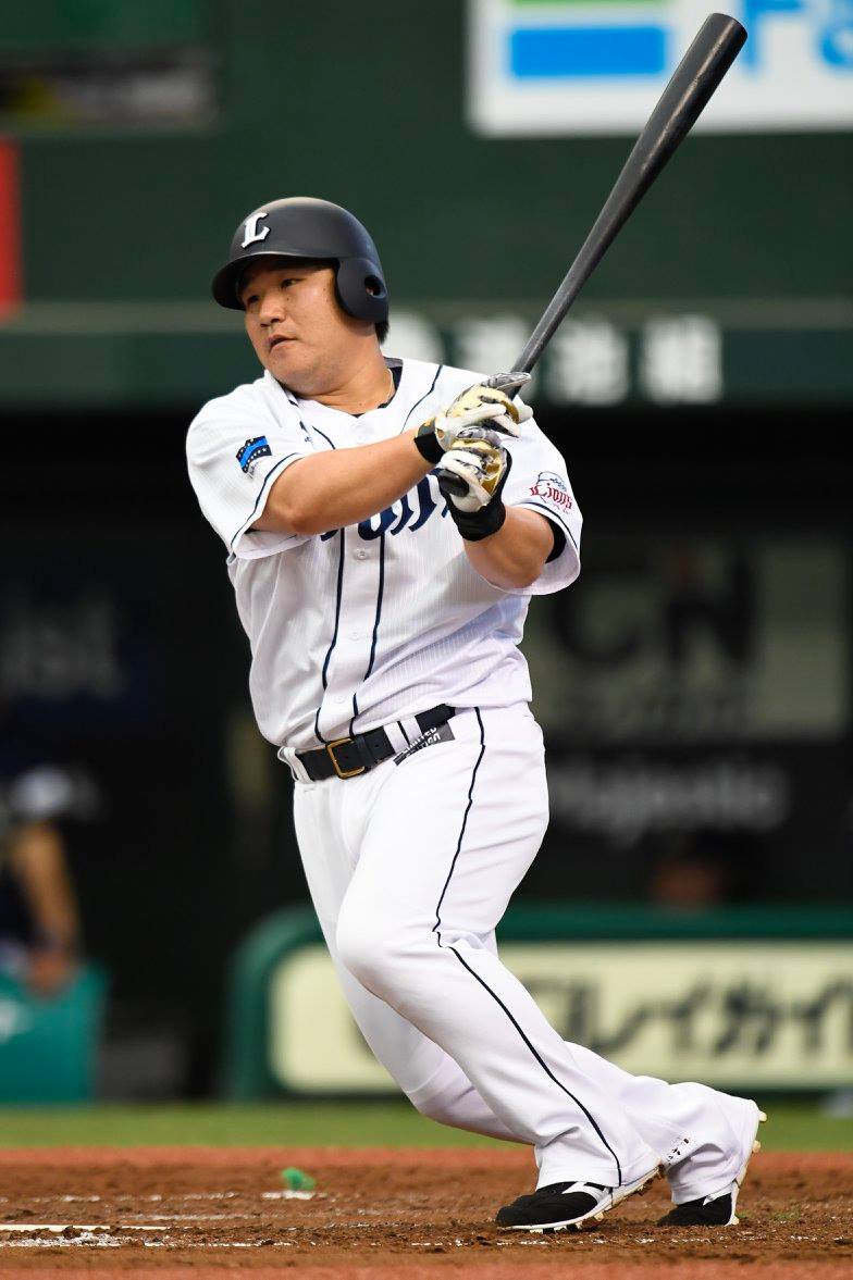 中村剛也。 圖／取自西武隊官網