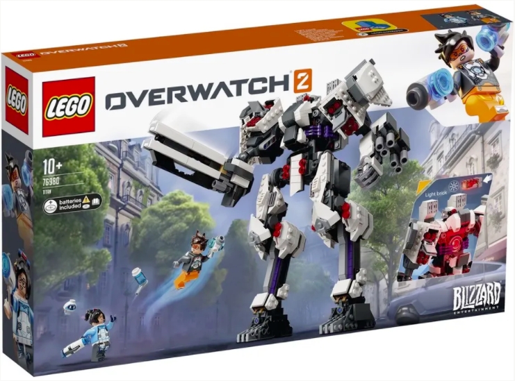 樂高宣布延後發行《鬥陣特攻2》聯名商品。 圖：翻攝自LEGO