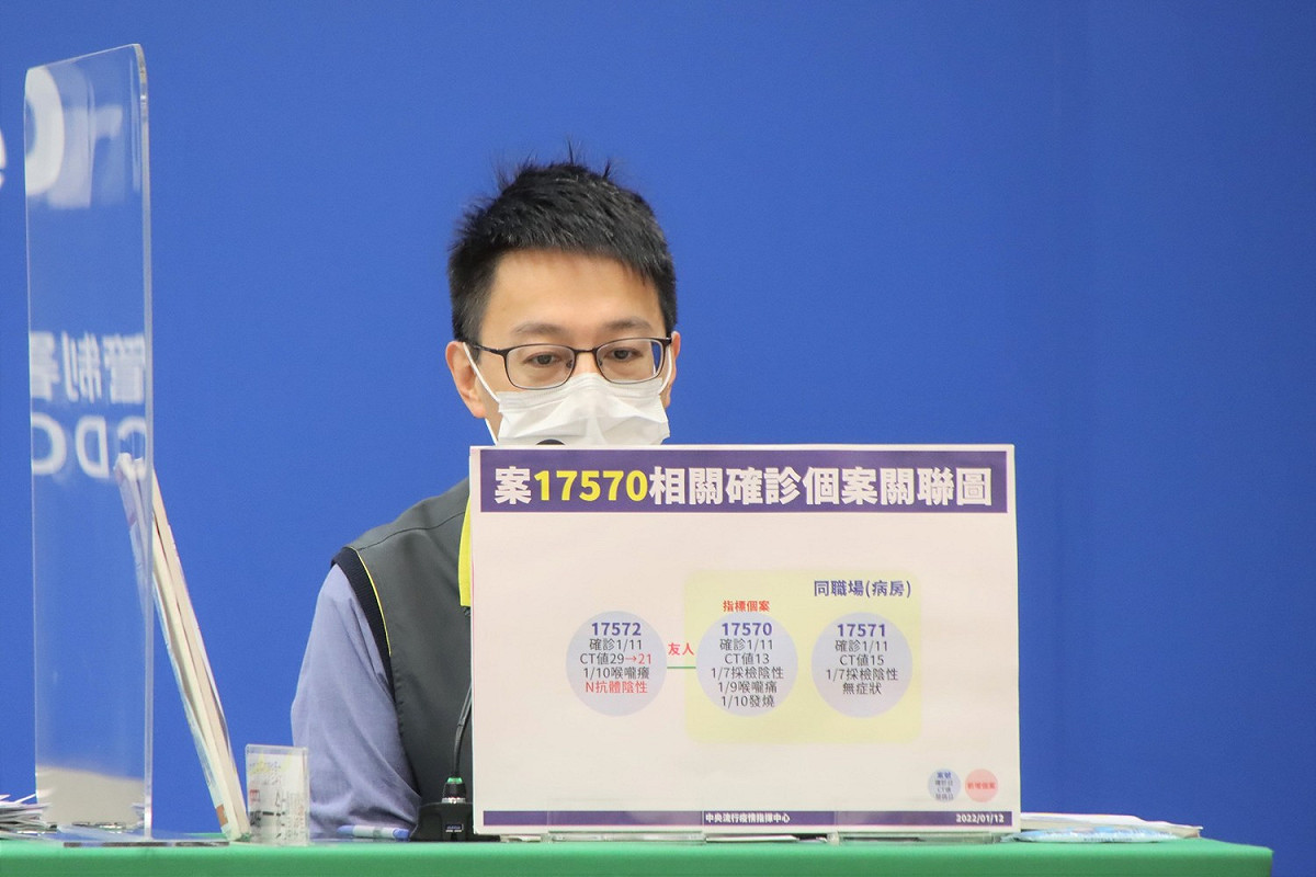 醫療應變組副組長羅一鈞 圖：中央流行疫情指揮中心/提供