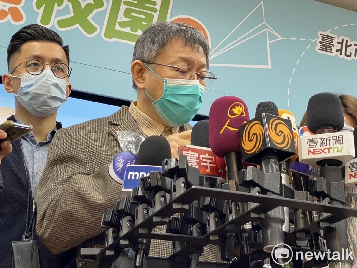 台北市長柯文哲。 圖：周煊惠 / 攝