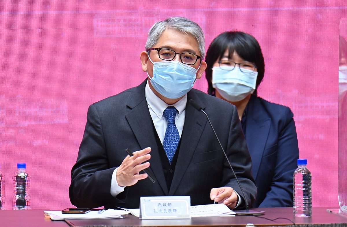 內政部次長花敬群。 圖：行政院提供
