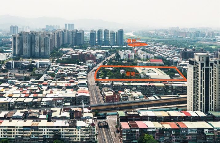 板橋浮洲社會住宅基地示意圖。 圖：新北市城鄉局提供