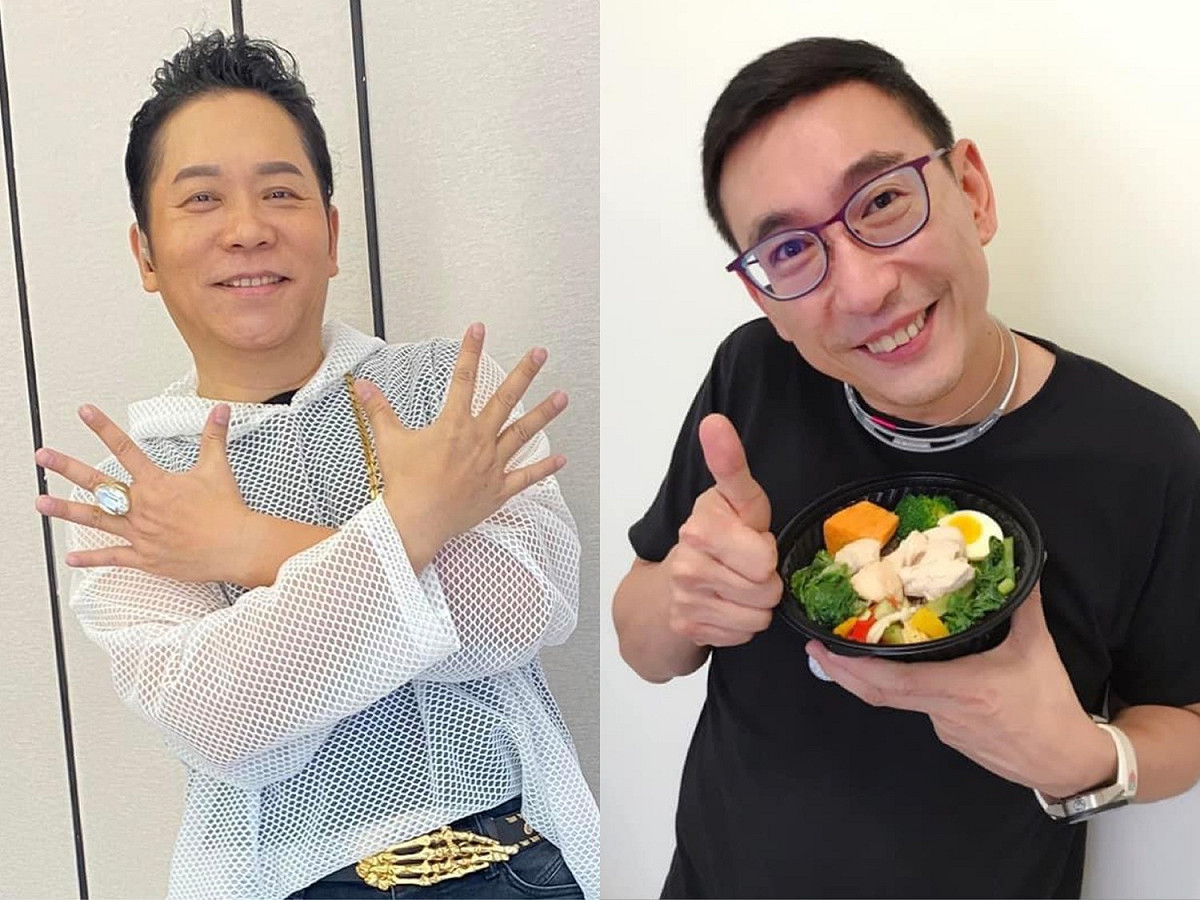 宋少卿(右)多次酒駕，阿亮(左)痛心表示希望他一輩子別開車。 圖：翻攝自臉書