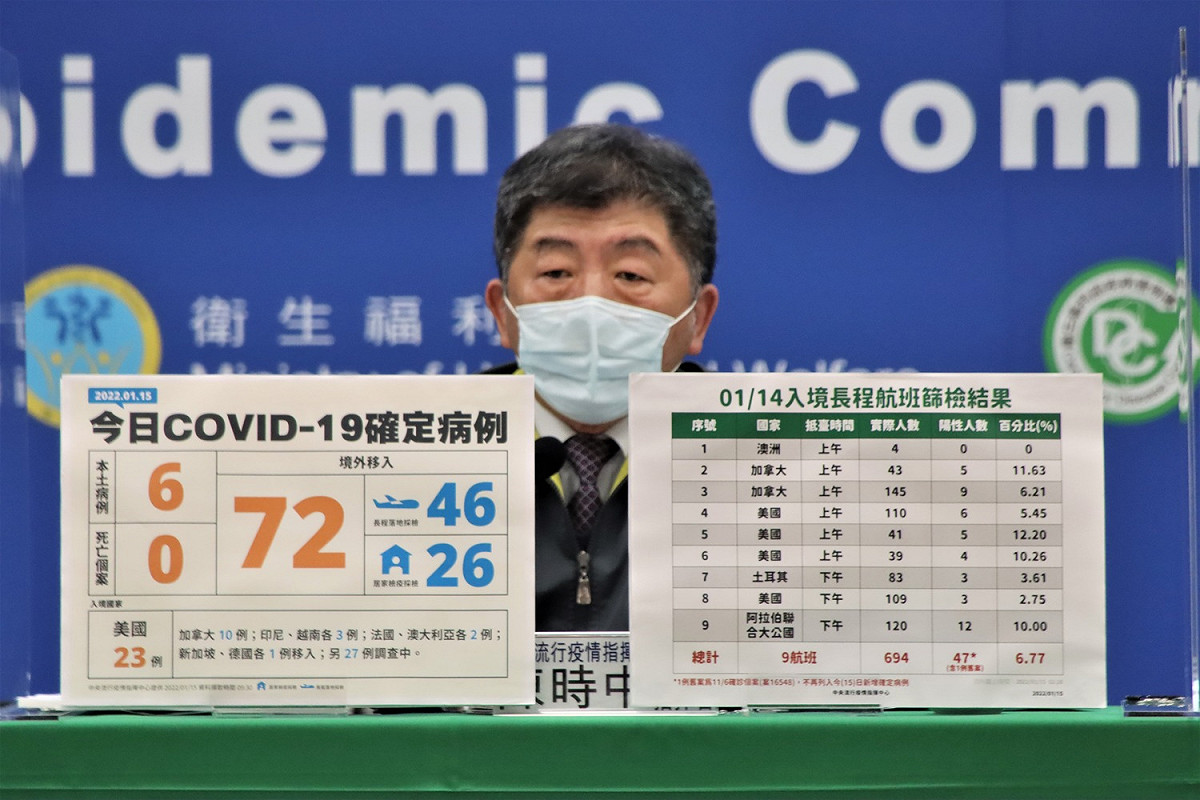 中央流行疫情指揮中心指揮官陳時中。 圖：中央流行疫情指揮中心／提供