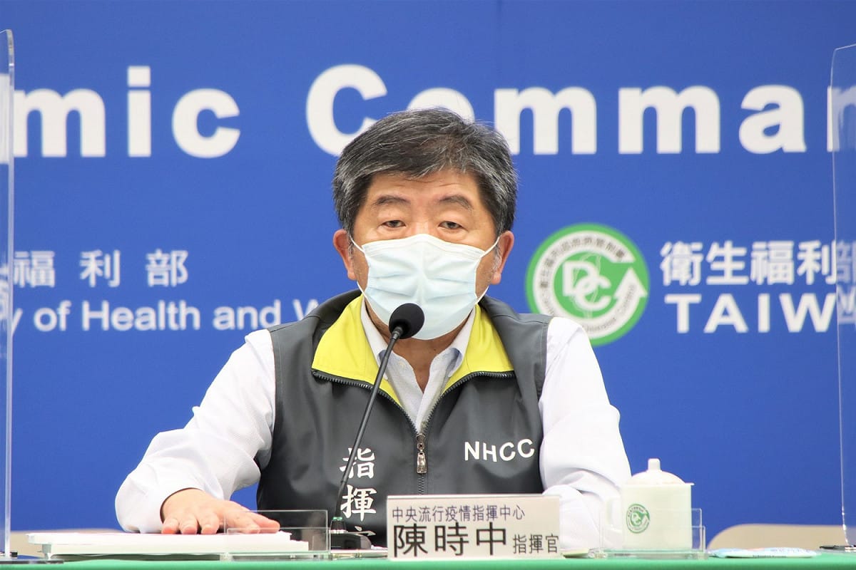 中央流行疫情指揮中心指揮官陳時中。 圖：中央流行疫情指揮中心/提供