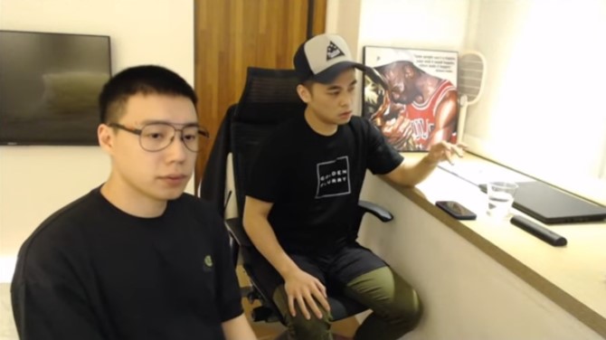 Toyz直播露面，坦白三次詐賭始末。 圖：翻攝自金旋風YouTube頻道