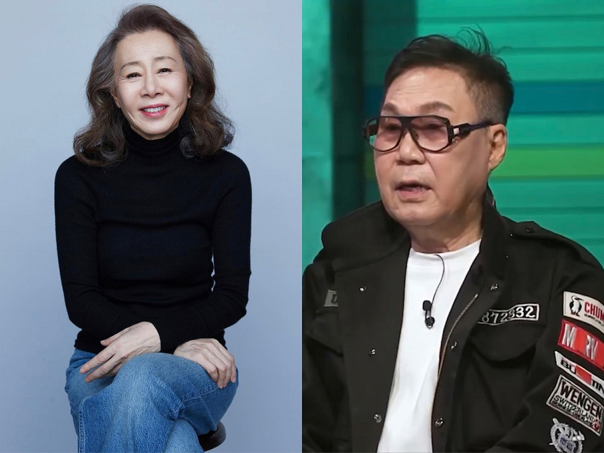 南韓影后尹汝貞（左）在1987年時與老牌歌手趙英男（右）離婚。 圖：翻攝自IG/MBN
