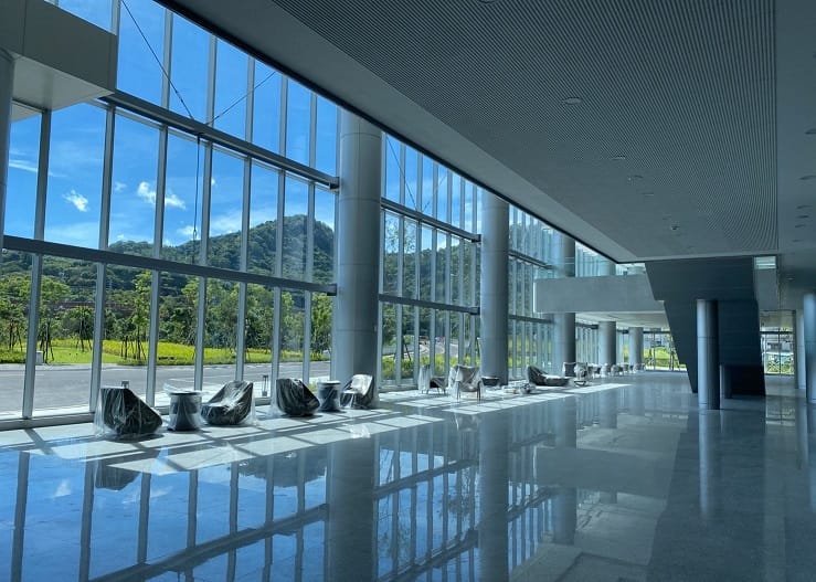 為加速寶高園區招商作業，市府也已同步展開第4次公告招商，申租期限至111年2月14日截止，園區現場開放預約專人帶看。 圖：新北市經發局提供