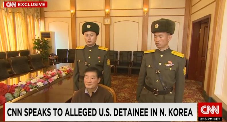 《CNN》報導於當地時間11日指出，一名韓裔美國人金東哲聲稱他被朝鮮以間諜罪逮捕，但美方目前仍未證實。 圖：翻攝維基百科