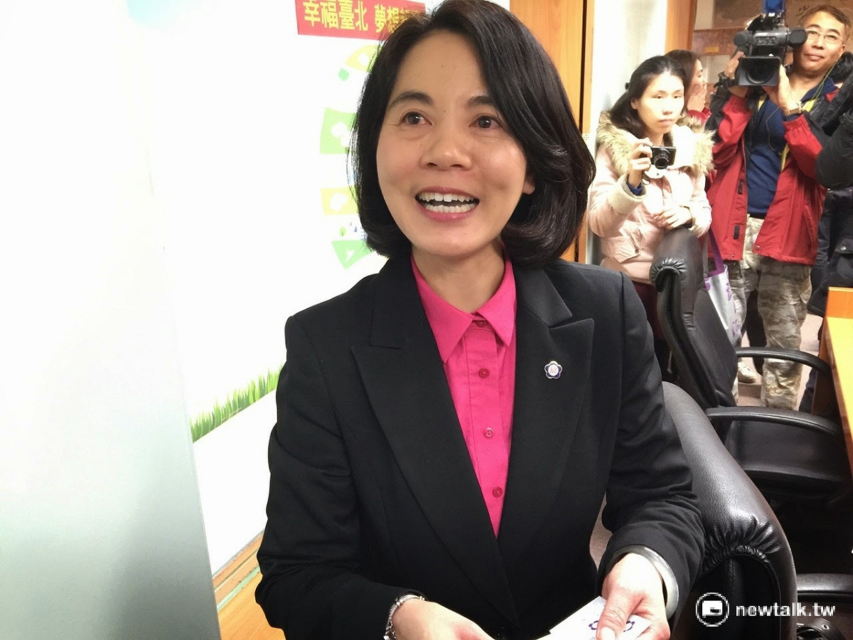 台北市政府小內閣傳出異動！副市長周麗芳已於12日向市長柯文哲請辭獲准，2月1日生效。  圖：新頭殼資料照片