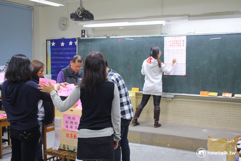 近幾次大選以來被稱為選舉界「章魚哥」的士林區天玉里，投開票情形受到外界高度注意。 圖：劉奕霆/攝