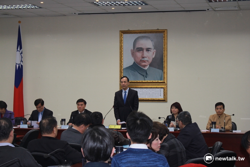 國民黨主席朱立倫因總統大選敗選，宣布辭去黨主席一職。據了解，中常會20日將通過黨主席補選作業期程， 圖：新頭殼資料照片