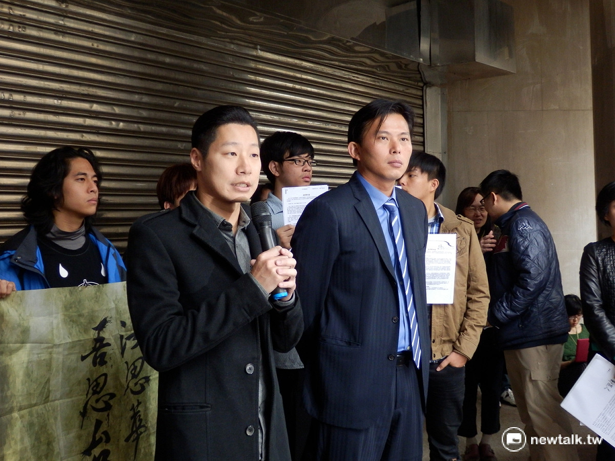 對於美方不滿總統馬英九登島，時代力量當選人黃國昌28日表示，美方不應對台灣內部決策說三道四。 圖：符芳碩/攝