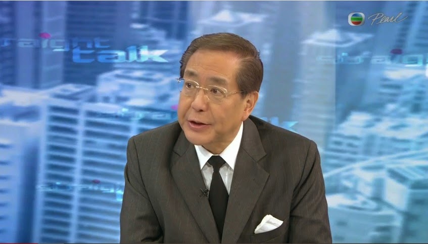 針對香港大學學生26日發動圍堵校委行動，港大校委會新任主席李國章28日表示，參與行動的學生猶如吸毒、被毒害一樣。 圖：翻攝自youtube影片