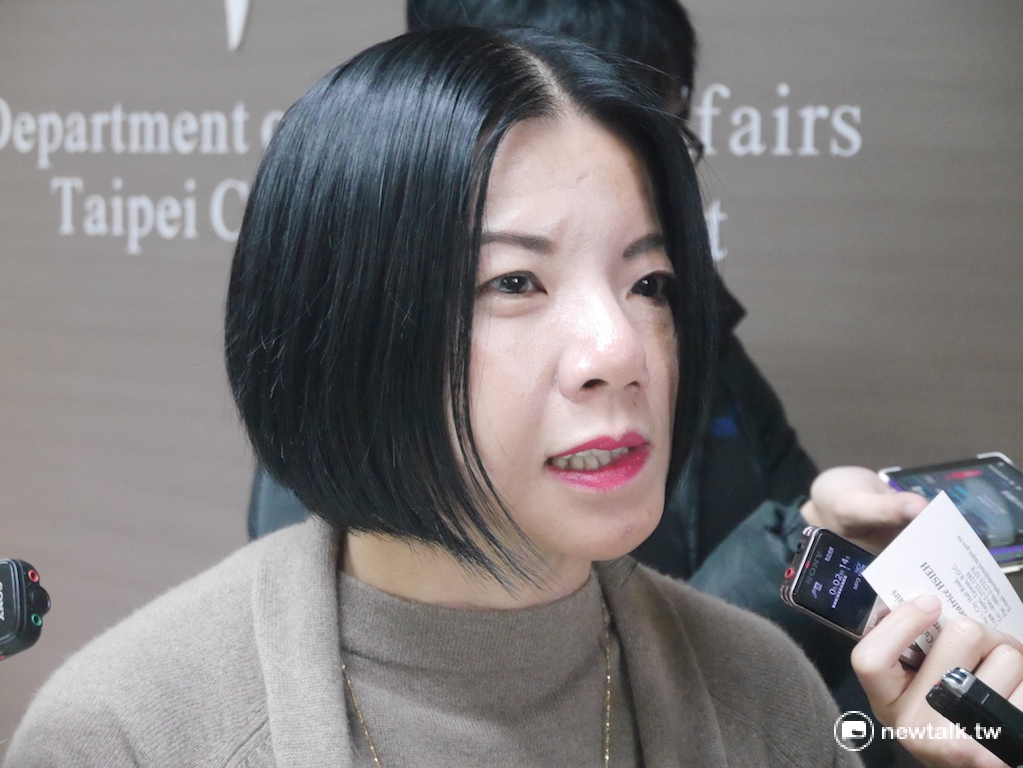 台北市新任文化局長由高雄市立美術館前館長謝佩霓接任，謝也在2日上午和媒體進行見面會。 圖：劉奕霆/攝