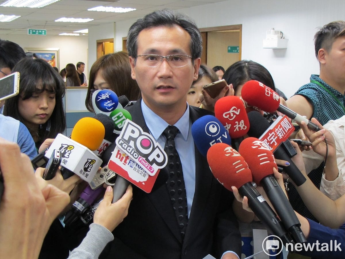 民進黨立委鄭運鵬將代表民進黨參選桃園市長。 圖：新頭殼資料照片
