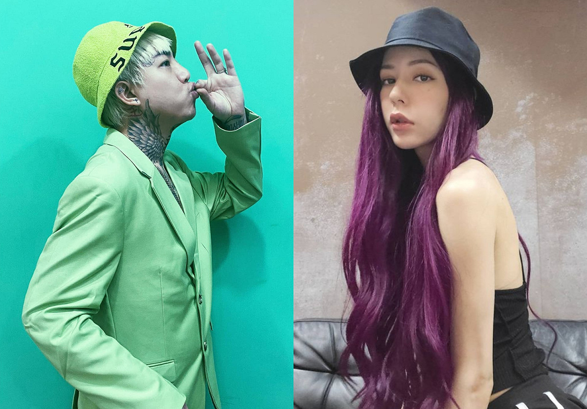 對於前妻Keanna被爆料，謝和弦在臉書貼出自己戴綠帽的照片，嗆「還有臉告我」。 圖：翻攝自IG/chord0415、keanna_taiyh