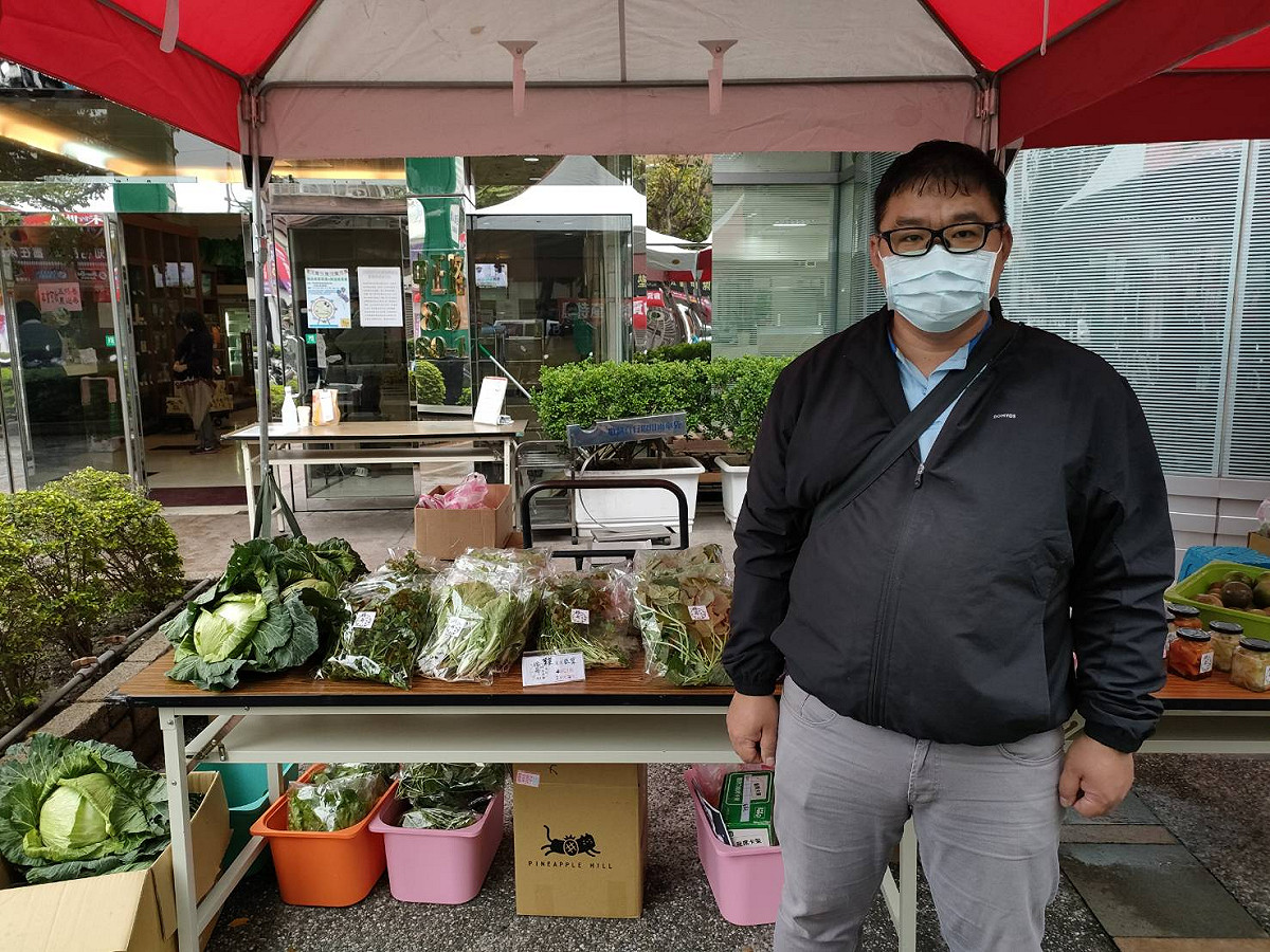 青農所產的有機蔬菜種類眾多，歡迎民眾多加選購。 圖：新北市農業局提供