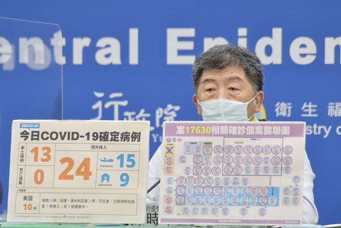 中央流行疫情指揮中心指揮官陳時中。  圖：疫情指揮中心提供