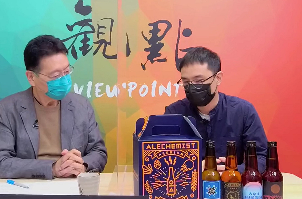 禾餘麥酒創辦人陳相全接受趙少康專訪，再次就「塔綠班」風波致歉。 圖：擷取自趙少康臉書
