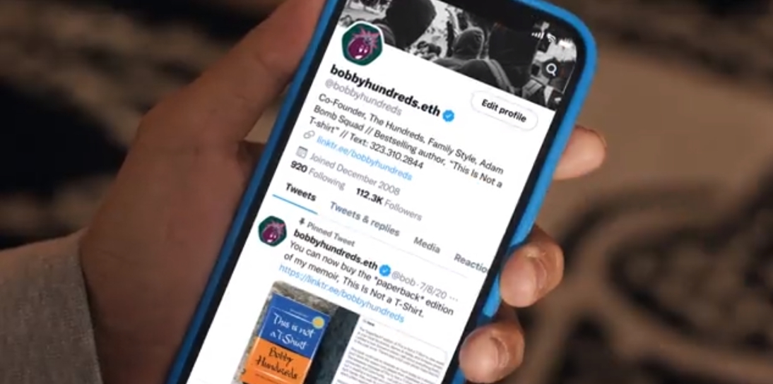 Twitter開放付費訂閱用戶可將NFT設為個人頭像。 圖：翻攝自Twitter Blue推特