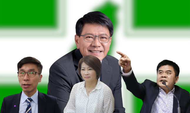 民進黨屏東縣長競爭白熱化。 圖:新頭殼合成