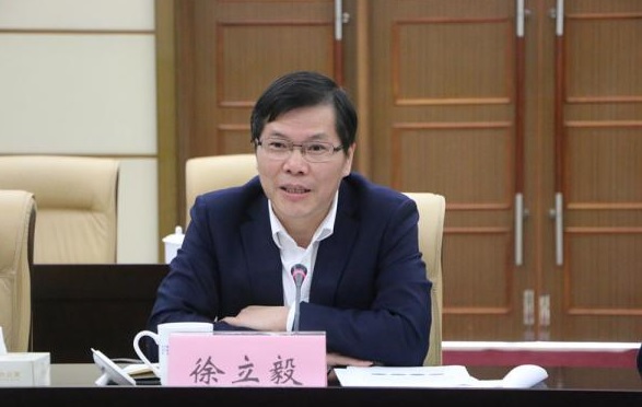 鄭州市委書記徐立毅被免職。 圖：翻攝自海峽兩岸經貿協會
