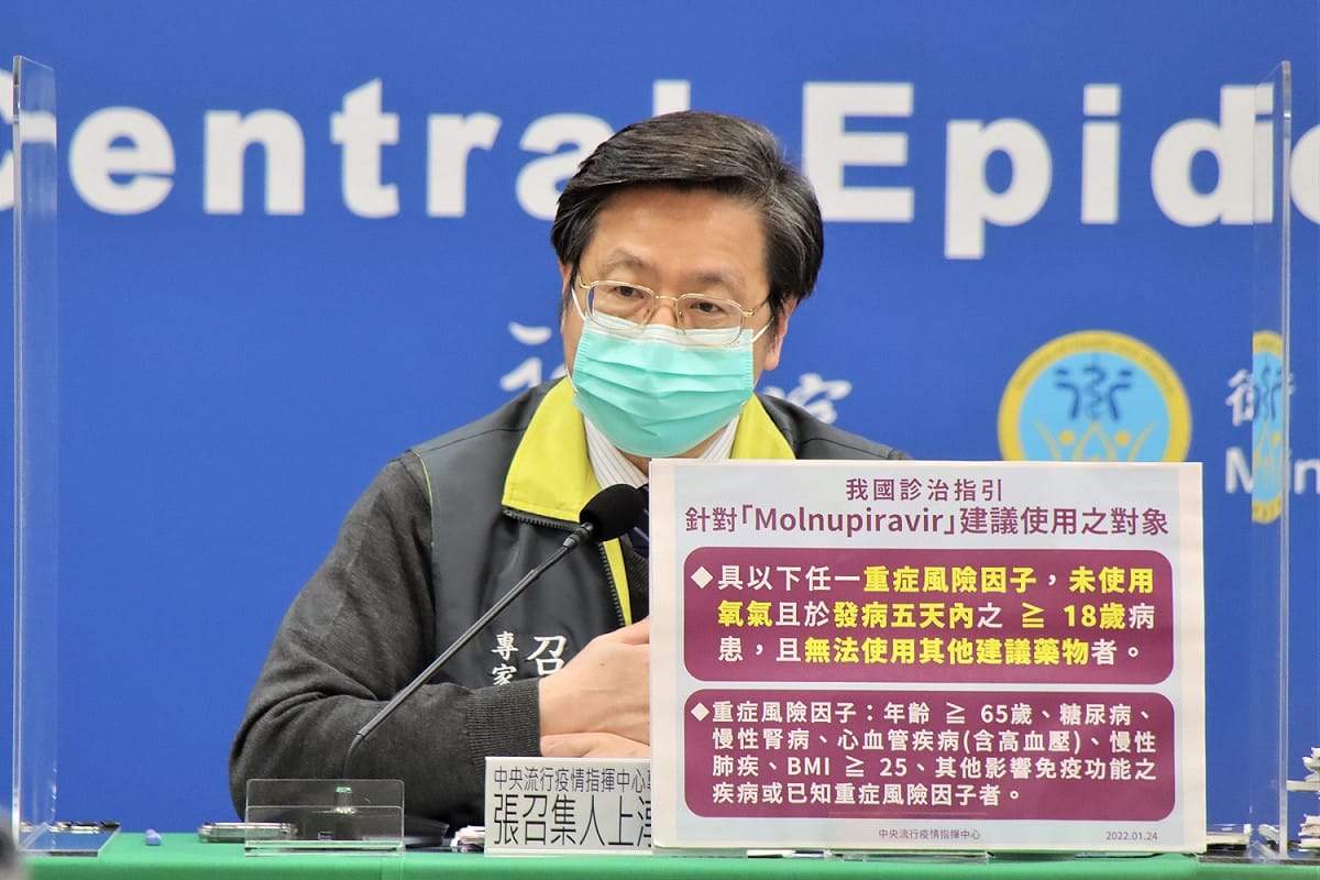 中央流行疫情指揮中心專家諮詢小組召集人張上淳。 圖：中央流行疫情指揮中心/提供