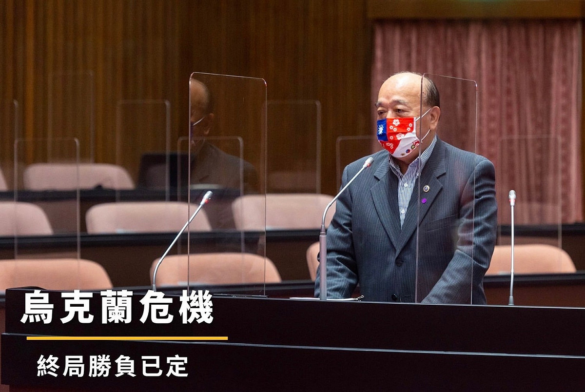 國民黨不分區立法委員、前陸軍中將副司令吳斯懷今天(24日)發表對烏克蘭危機的看法，直言最後無論是全面戰爭、局部戰爭或和平落幕，「終局勝負已定」。 圖：翻攝立法委員 吳斯懷臉書