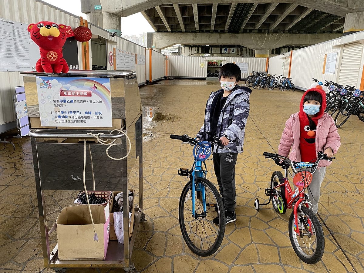 虎年樂出遊。 圖：新北市水利局/提供