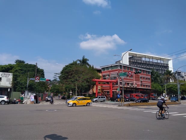 汐止消防分隊及西側公園圖。 圖：新北市城鄉局提供