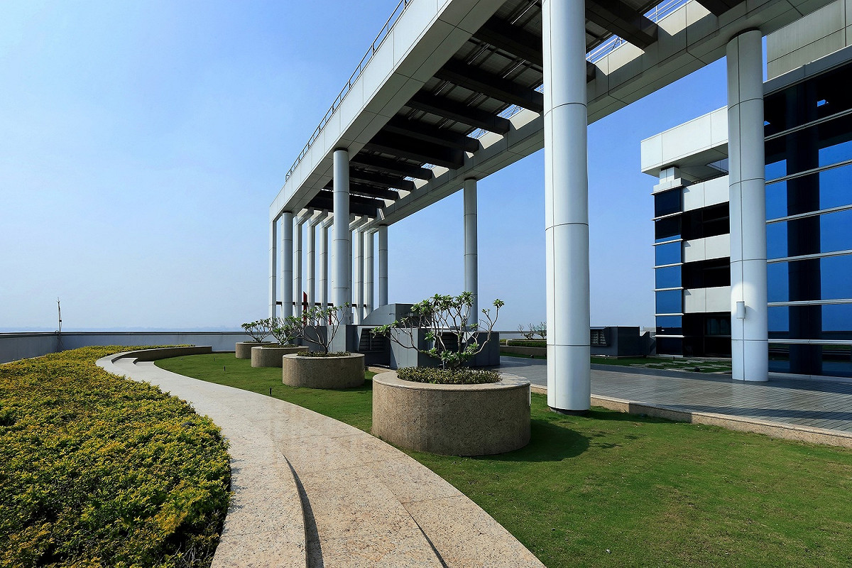 豐邑A8市政核心空中花園。 豐邑機構/提供