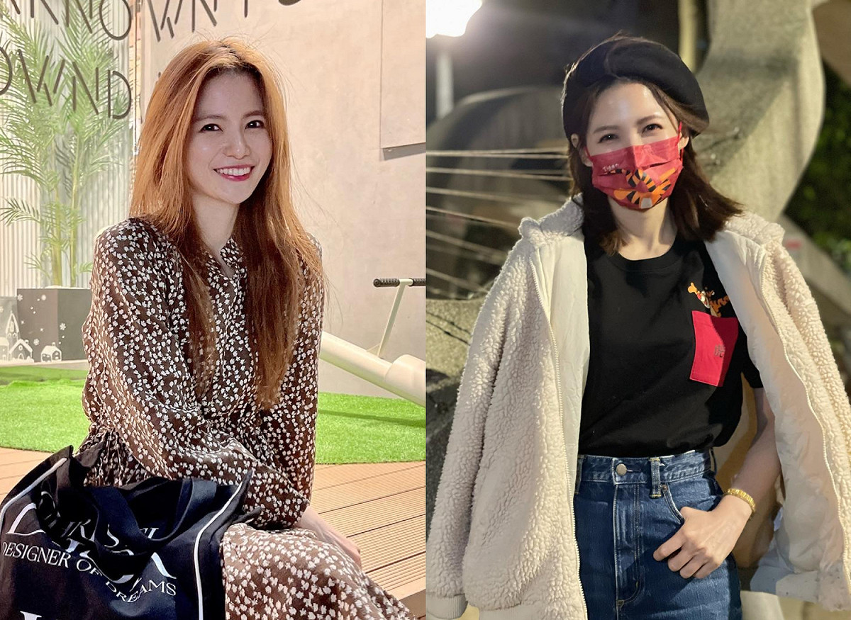 蘿莉塔改變以往及胸長直髮的造型。 圖：翻攝自IG/lolitalee513