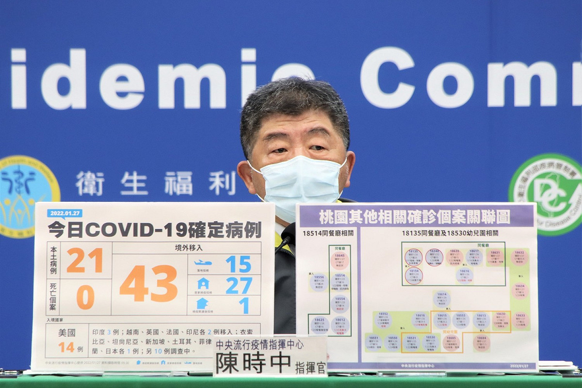 中央流行疫情指揮中心指揮官陳時中。 圖：中央流行疫情指揮中心／提供