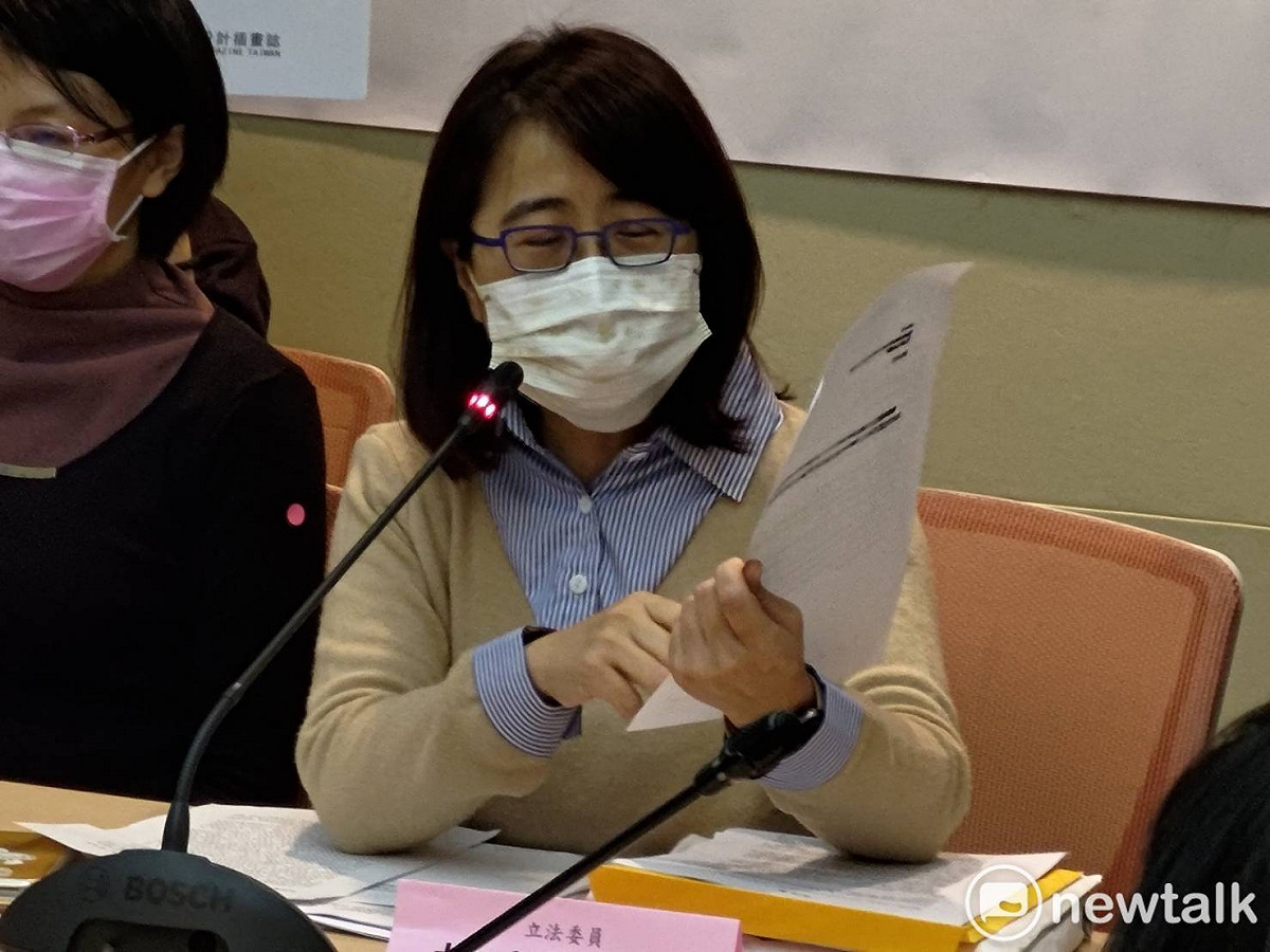 國民黨立委林奕華。 圖：黃建豪/攝