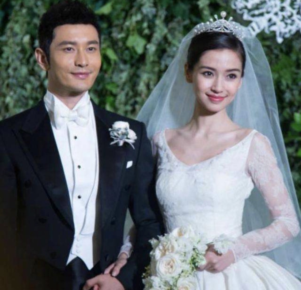 中國男星黃曉明與Angelababy於今（28）日正式宣布離婚。 圖：翻攝自微博