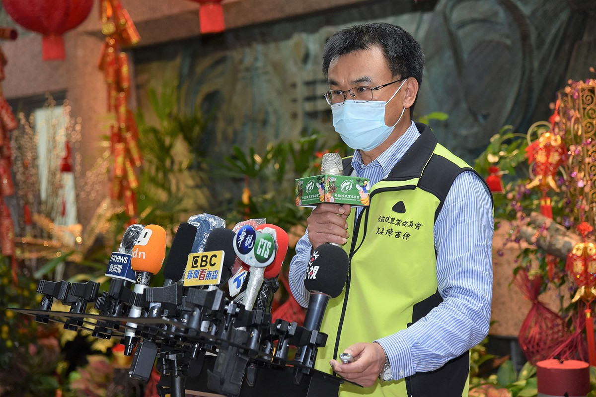 行政院農業委員會主委陳吉仲。 圖：行政院農業委員會／提供