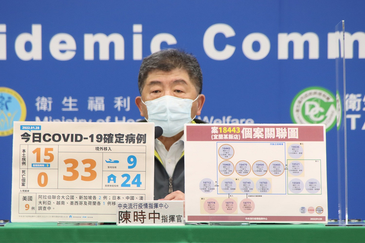 中央流行疫情指揮中心指揮官陳時中。 圖：中央流行疫情指揮中心／提供